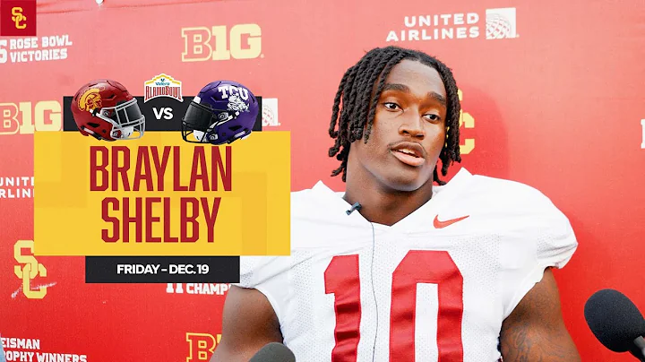 USC DE Braylan Shelby | Alamo Bowl Practice 12.19.25