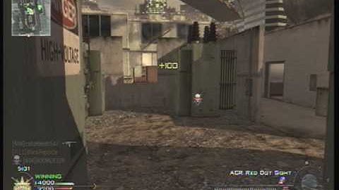 Modern Warfare 2: AiDeN BdS TDM on Highrise (Gameplay)