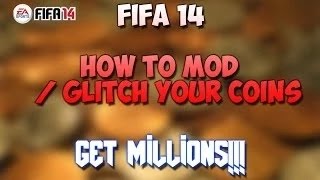 FIFA 14 - HOW TO MOD/GLITCH YOUR ULTIMATE TEAM COINS USING THE WEB APP!!