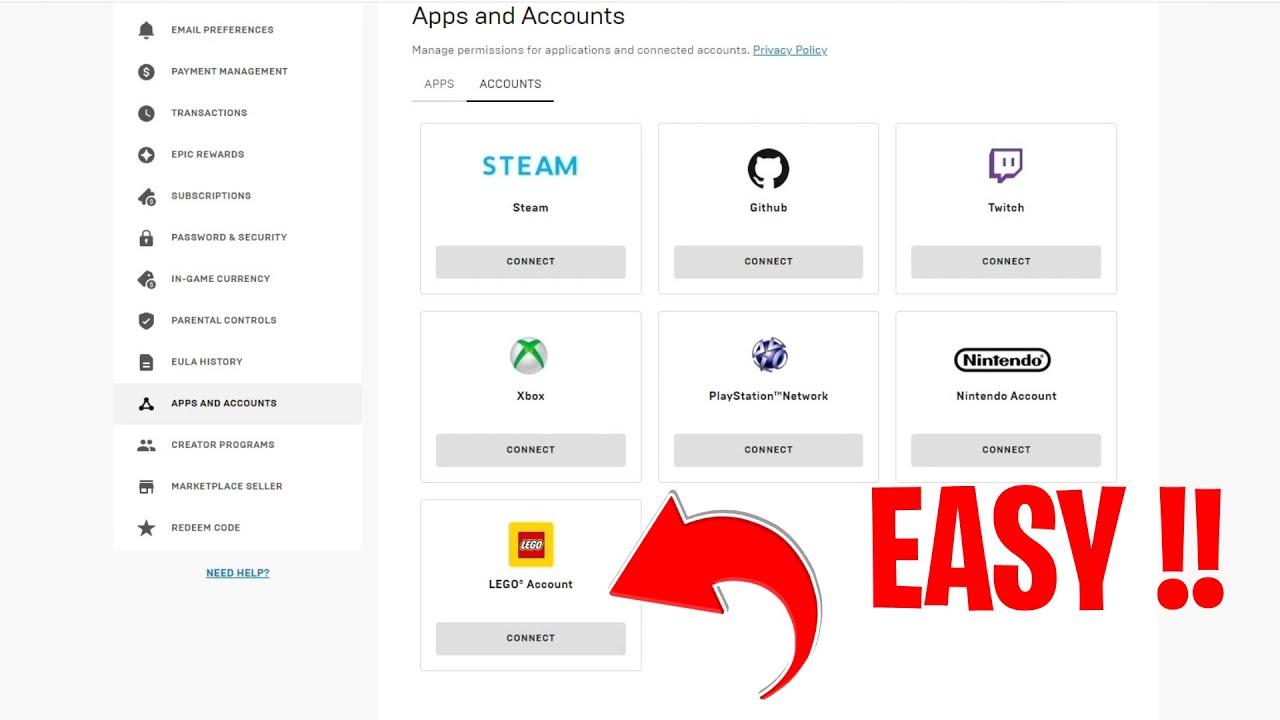 How to unlink your epic account from lego insiders｜TikTok Search