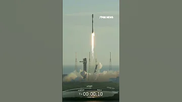SpaceX Launches Satellites Aboard Falcon 9 Rocket Shorts 