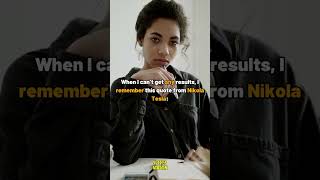 Nikola Tesla’s Inspiring Quote for Overcoming Failure #shorts #motivation #success