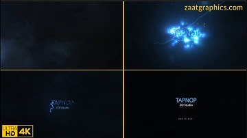 Thunder logo reveal | After Effects Logo #208