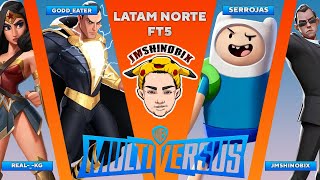 JMSHINOBIX &amp; SERROJAS VS REAL-_-KG &amp; GODD_EATER FT 5 LATAM NORTE