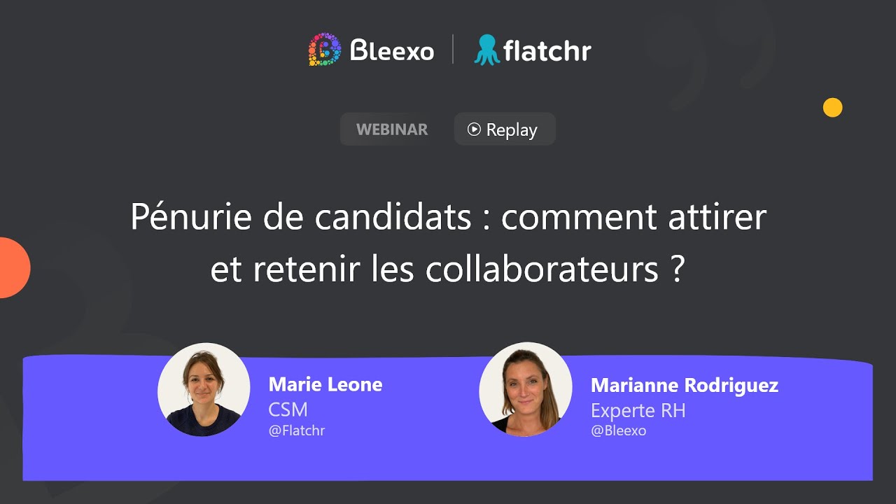 [webinar] Pénurie de candidats : comment attirer et retenir les ...