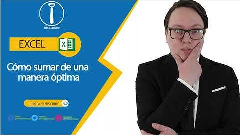 Excel 2022 Cómo realizar sumas utilizando la función suma de Excel
