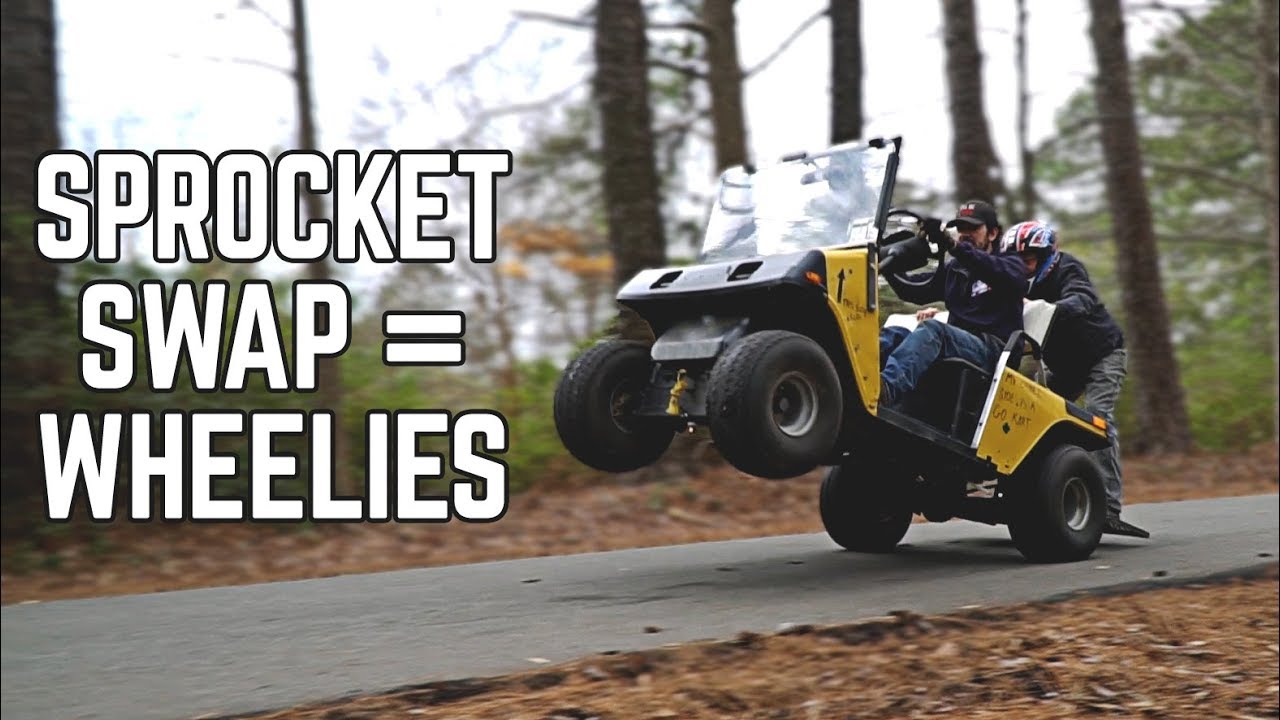 420cc Golf Cart Top Speed Tuning + Steering Upgrades