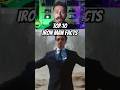 Top 10 Iron Man Facts #marvel #ironman #shorts #marvelstudios #tonystark #robertdowneyjr