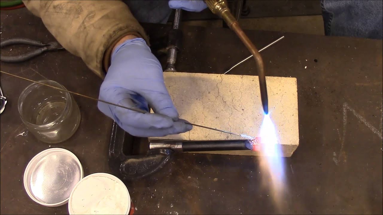 Brazing Carbide Tip on Boring Bar YouTube