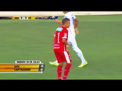 Futbol de Costa Rica Santos vs Perez Zeledon partido completo apertura 2017 jornada 1