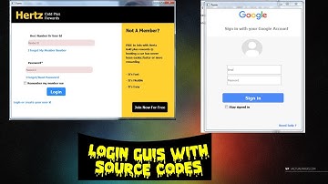 Login Form Created With Pyqt5