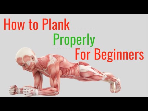 Video: Forbrænder planking fedt?