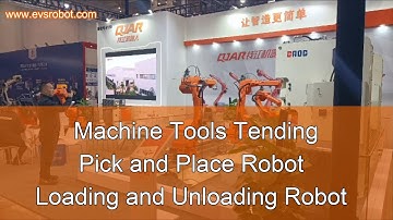 Machine Tools Tending | Pick and Place Robot | Loading and Unloading Robot