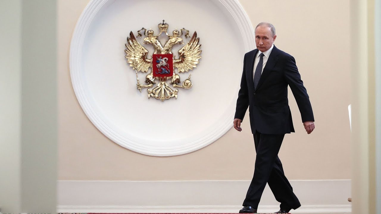 Vladimir Putin Inaugurated As Russian President At The Grand Kremlin Palace Youtube