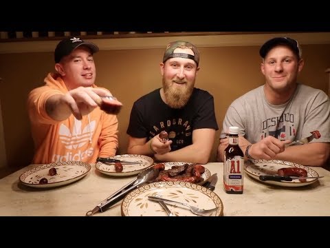 Testies Food Reviews! | Reindeer Sausage