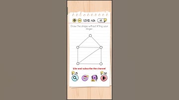 Tricky Brain test Level 424| Draw the shape