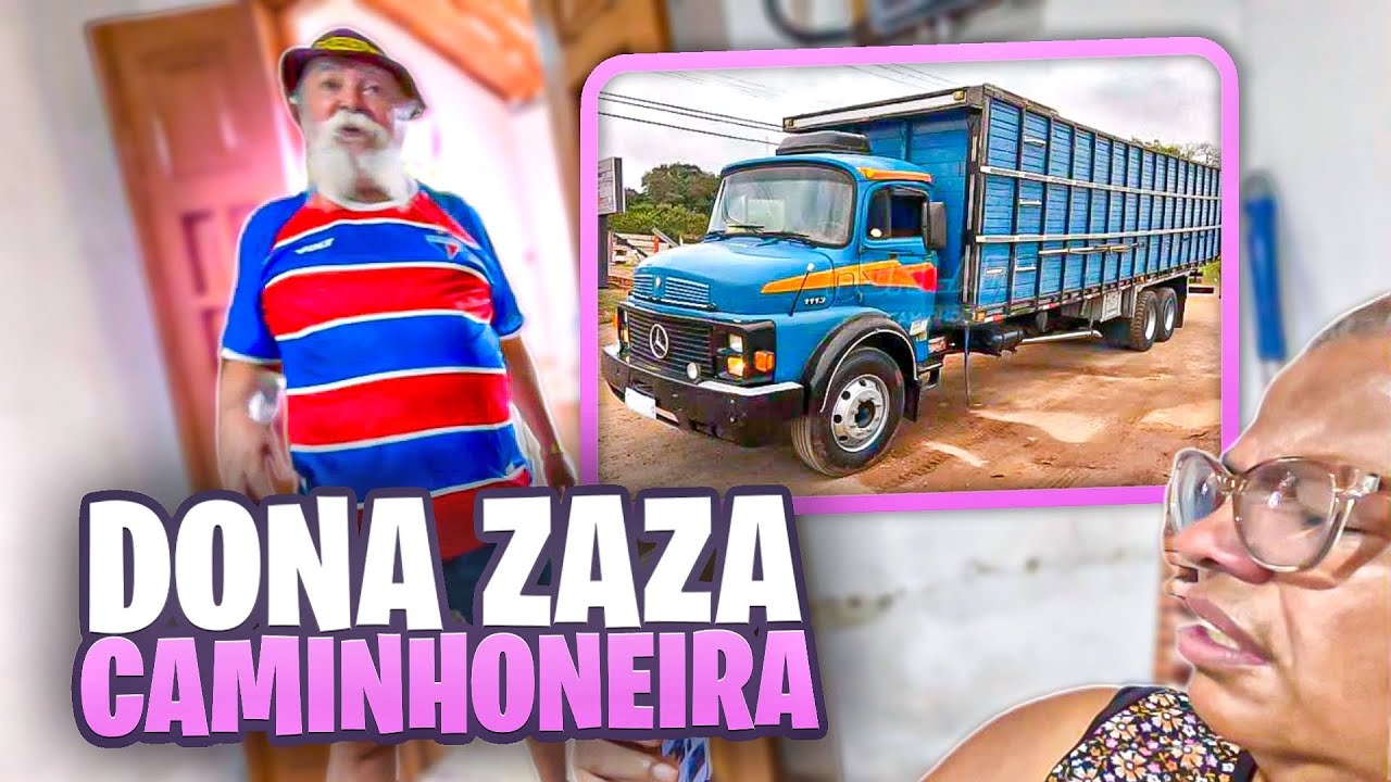 DONA ZAZA VAI COMPRAR UM CAMINHÃO 1113 | IZALICK