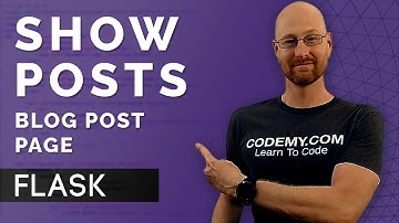 Show Blog Posts Page - Flask Fridays #18