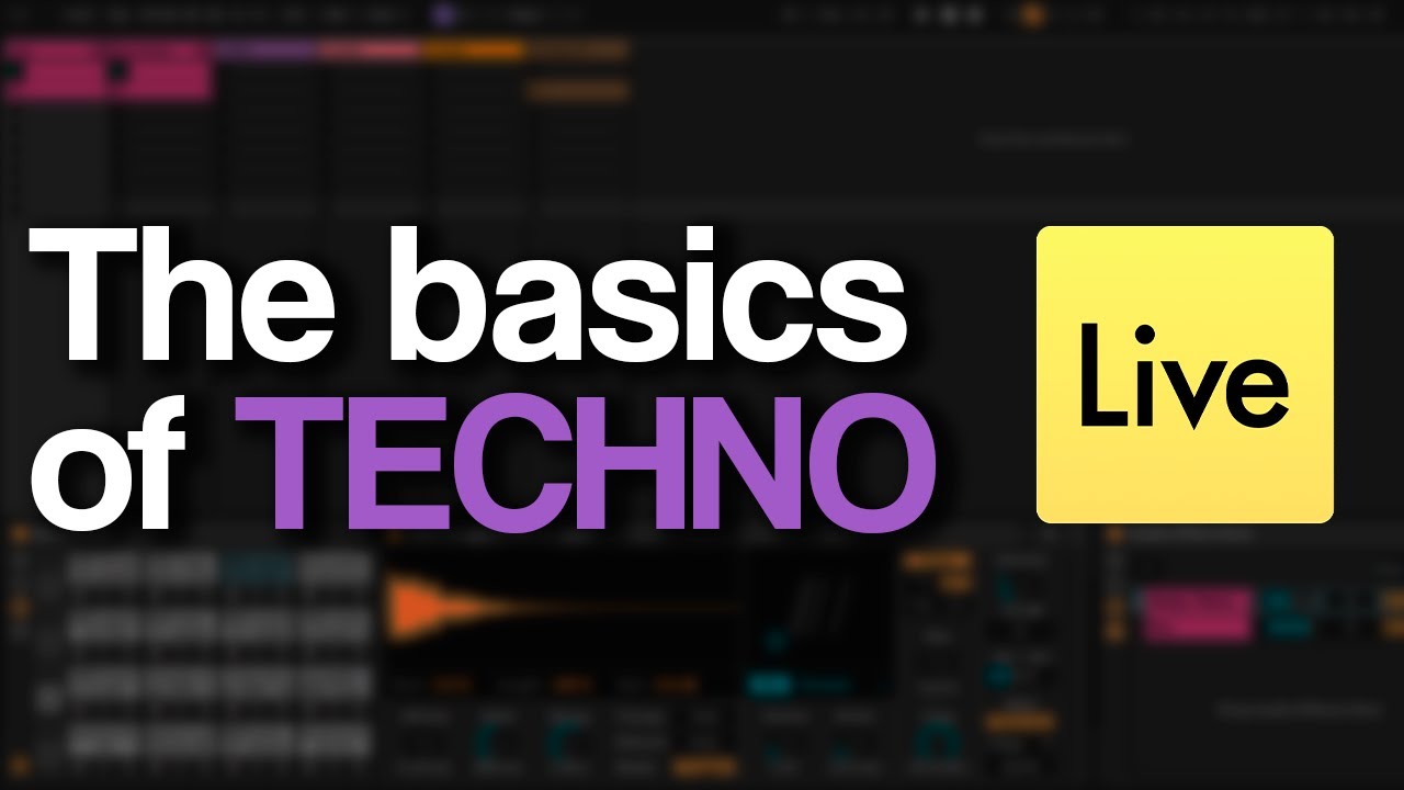 How to make Techno | (Ableton Live Tutorial / Beginners) - YouTube