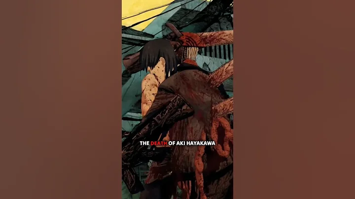 The Death Of Aki Hayakawa (Spoiler) •  Saddest Death In Chainsaw Man #shorts #manga #anime