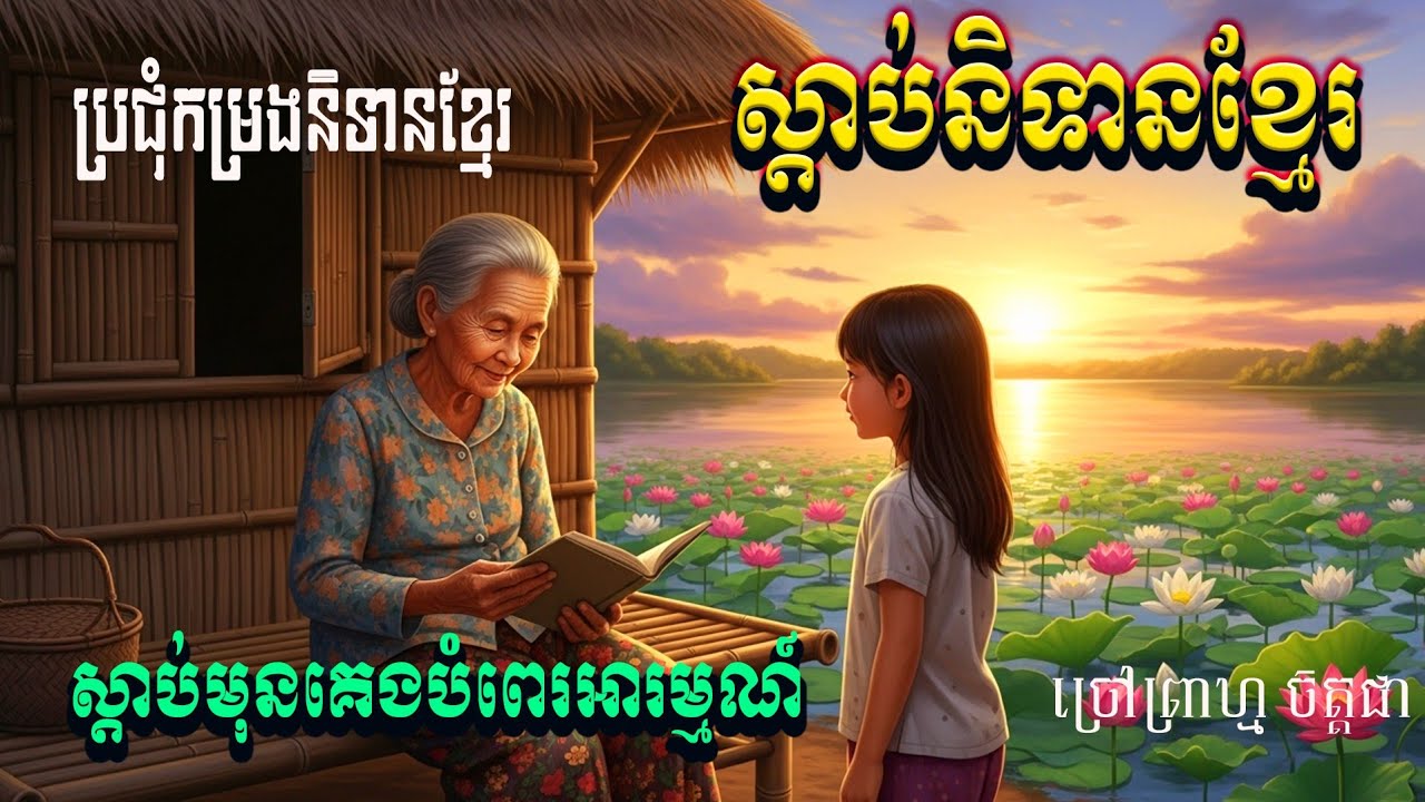 ប្រជុំនិទានព្រេងខ្មែរ រឿងនាងពៅសក់ក្រអូប. ស្ដាប់មុនគេងបំពេរអារម្មណ៍