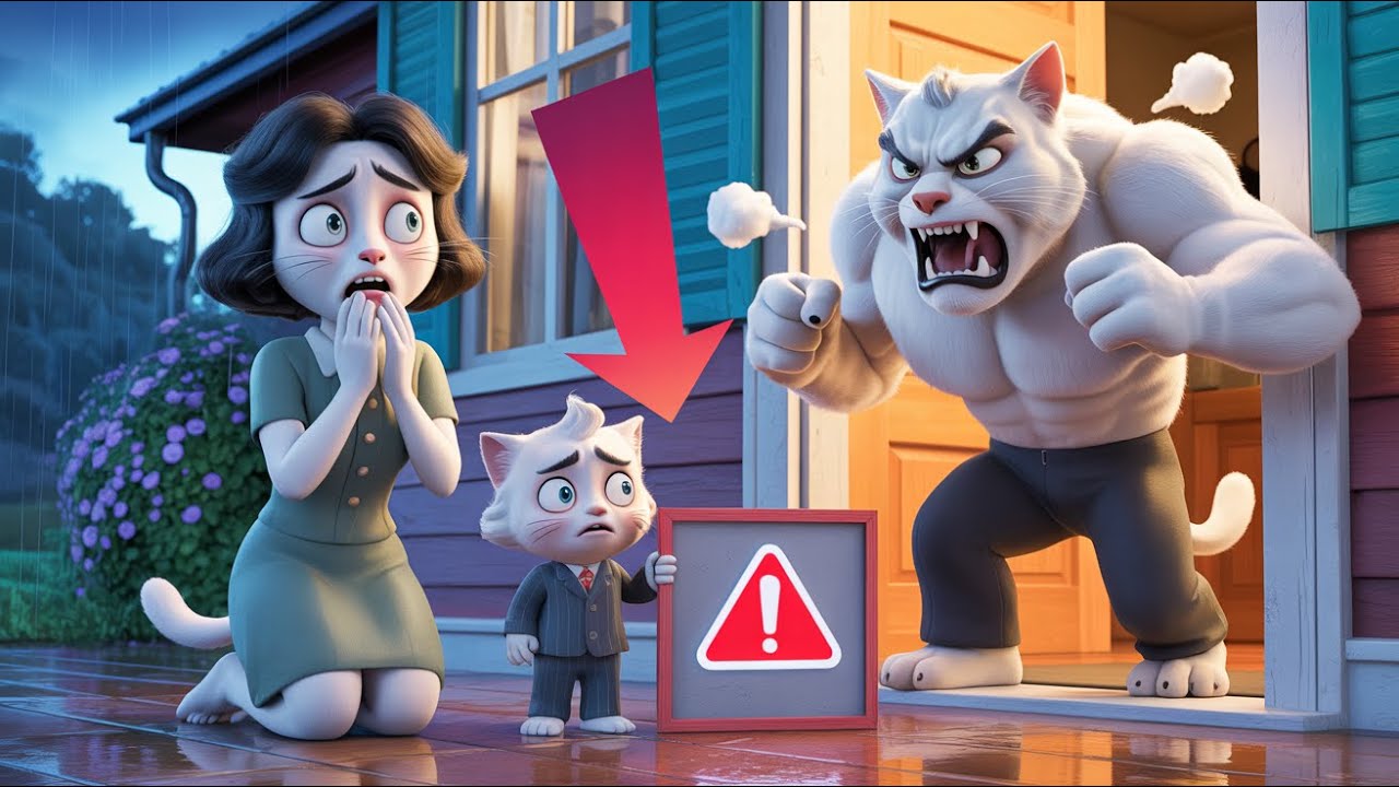 🐱 Separated from Family... The Sad Truth About a Lost Cat's Journey 😺💔