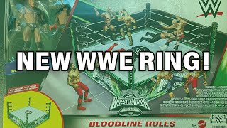Unboxing Mattel's WrestleMania 40 Bloodline Rules Ring for WWE Figures! 🔔