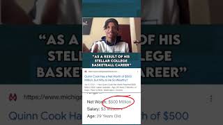 Quinn Cook is worth $500M??? #sports #lepodcast #nba