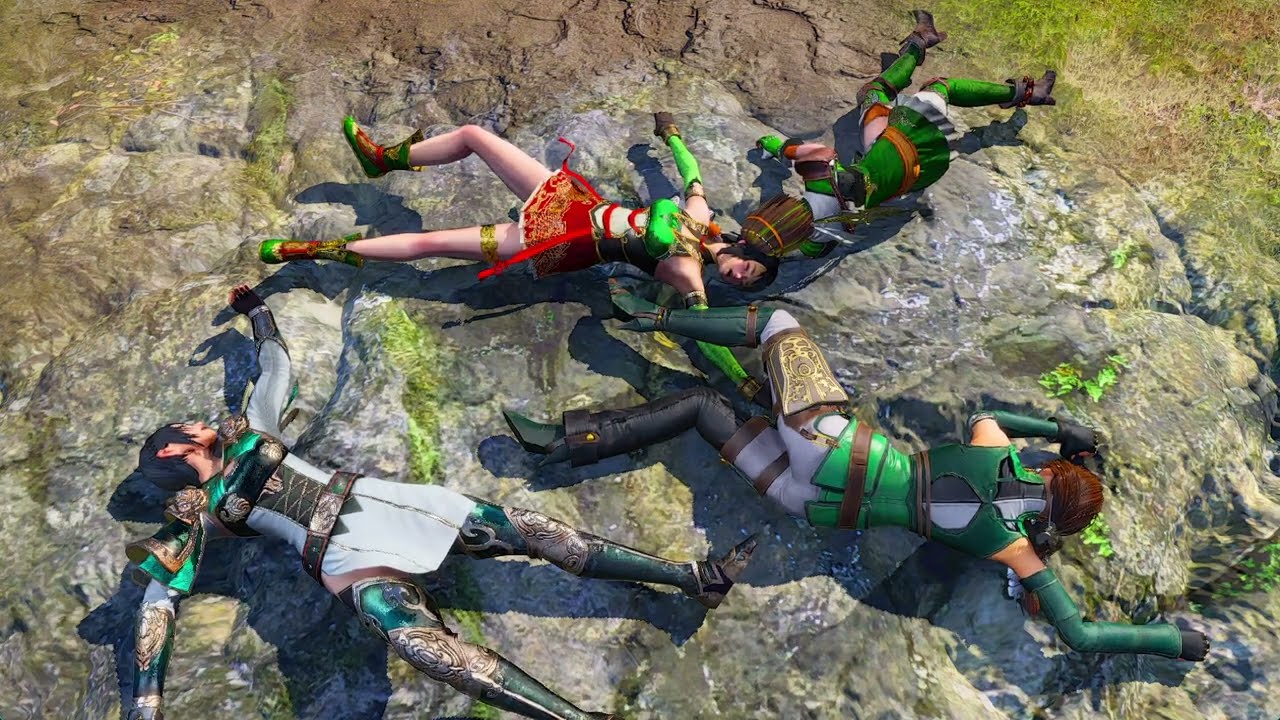 無双オロチ3U 壊滅する蜀の女性武将たちのやられ集