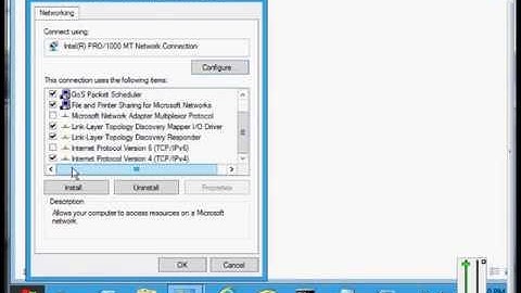 How to enable TCPIP v6 on Microsoft Windows Server 2012