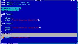 Pragma Directive in c