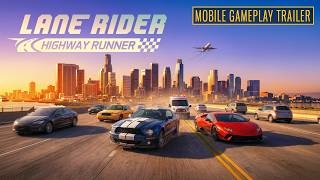 Lane Rider: Highway Runner – Gameplay Trailer (Android, iOS) screenshot 3