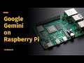 Running a voice assistant built with google gemini api and python on raspberry pi