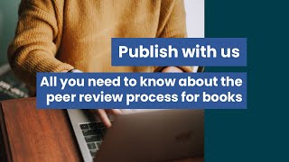 All you need to know about the peer review process for books