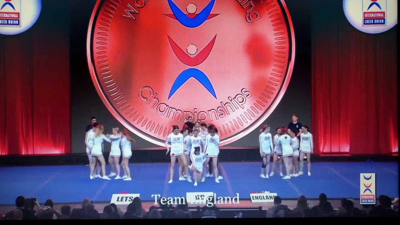 Team England Cheer All Girl Premier ICU Worlds 2019 YouTube