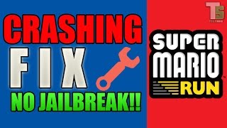 How To FIX Super Mario Run Crash | NO JAILBREAK  | iOS 9  - iOS 10.2 (iPhone, iPad & iPod) screenshot 4