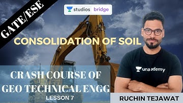L7: Consolidation of Soil | Crash Course of Geo-Technical Engineering | Ruchin Tejawat