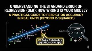 Understanding the Standard Error of Regression (SER): How Wrong is Your Model?