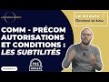 Les conditions de commercialisation et de prcommercialisation prcom