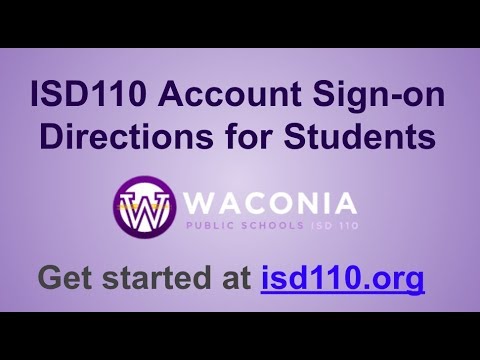Sign-in and Bookmarking ISD110 Sites