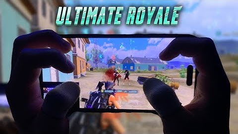 1vs4 Clutches in Ultimate royale (handcam)