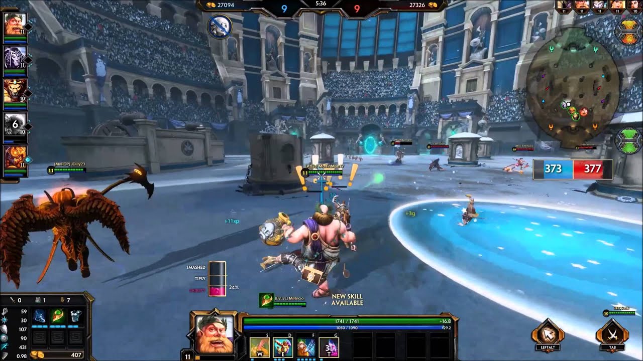 SMITE: Arena - Bacchus 01 - Holy Thanatos, Bachman!