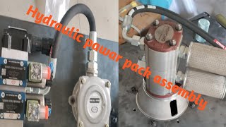hydraulic power pack assembly