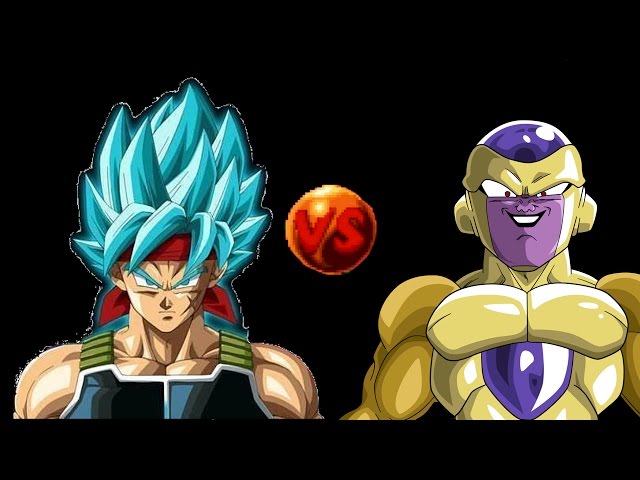 MUGEN】 超サイヤ人ブルーバーダックVSゴールデンフリーザ - YouTube