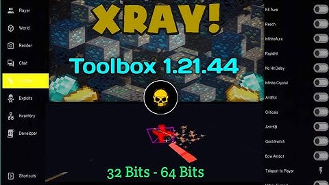 Toolbox Released Latest Update 1.21.44 😳 || 32-64 Bits New Hacks Working In Server || Direct Link ||