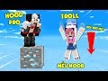 THỬ THÁCH PARKOUR VƯỢT QUA BẪY TROLL NHIỀU NHẤT THẾ GIỚI MINECRAFT*REDHOOD PARKOUR Q