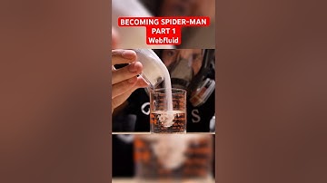 Making the web fluid! #spiderman #shorts #DIY