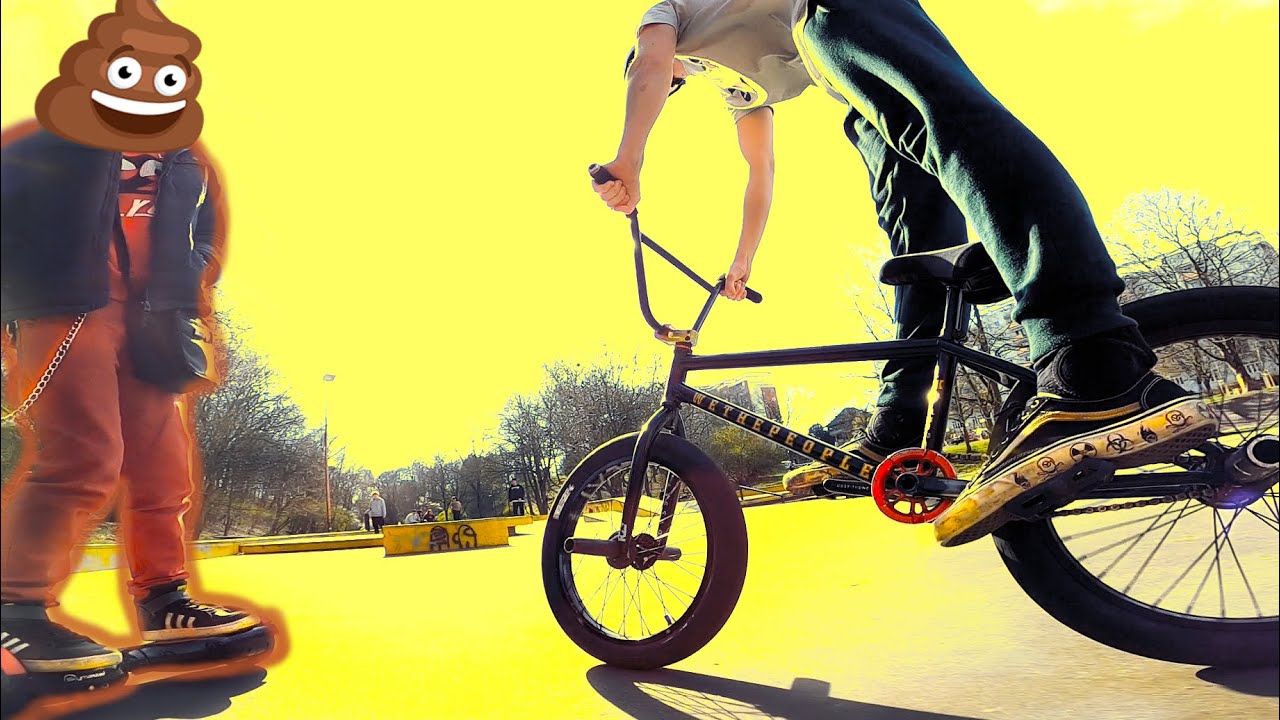 POLICJA PRZYJECHAŁA PO GÓWNIAKA na skateparku / 2022#12