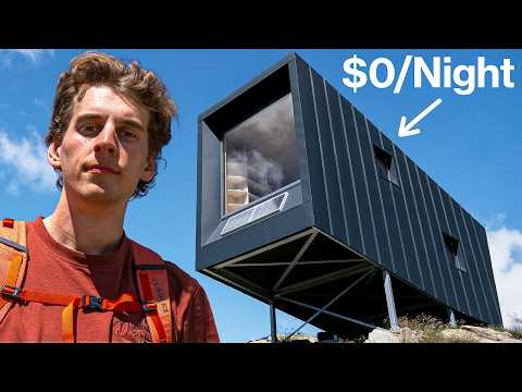 Overnight In Mountain Survival Pods