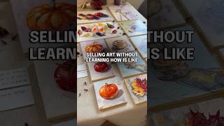 Want to sell your art? Learn the basics! #artmarketing #sellingart